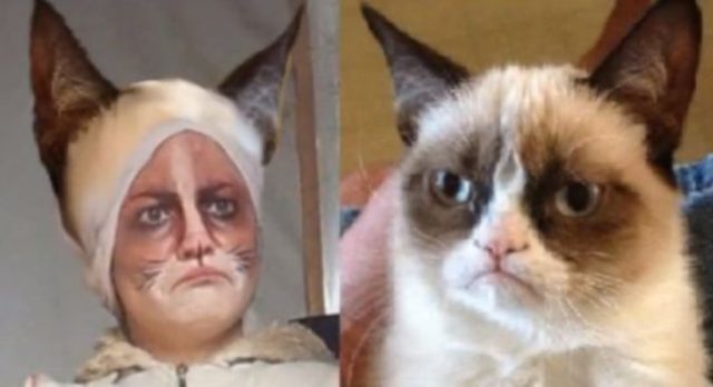 18 Ξεκαρδιστικές φωτογραφίες με μακιγιάζ της θυμωμένης γάτας! - Εικόνα 13