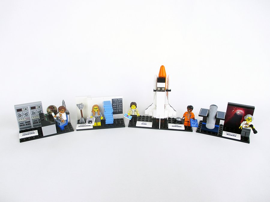 Η Lego με τις νέες φιγούρες της τιμά τις γυναίκες της επιστήμης, ξεκινώντας από τις «γυναίκες της ΝΑSA» - Εικόνα2