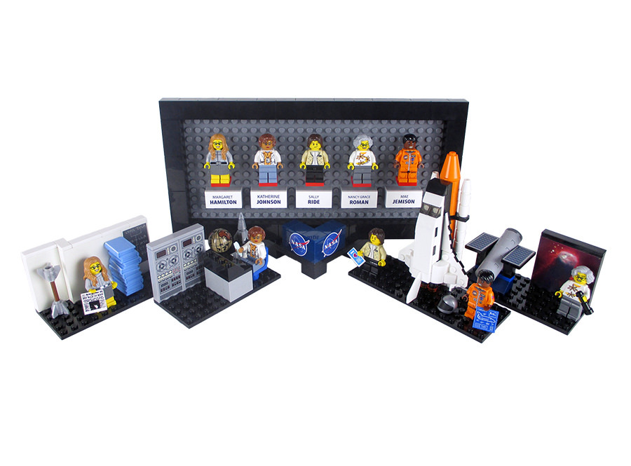 Η Lego με τις νέες φιγούρες της τιμά τις γυναίκες της επιστήμης, ξεκινώντας από τις «γυναίκες της ΝΑSA» - Εικόνα4