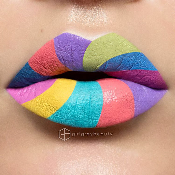 Makeup Artist μετατρέπει τα Χείλη της σε Έργα Τέχνης... - Εικόνα 24