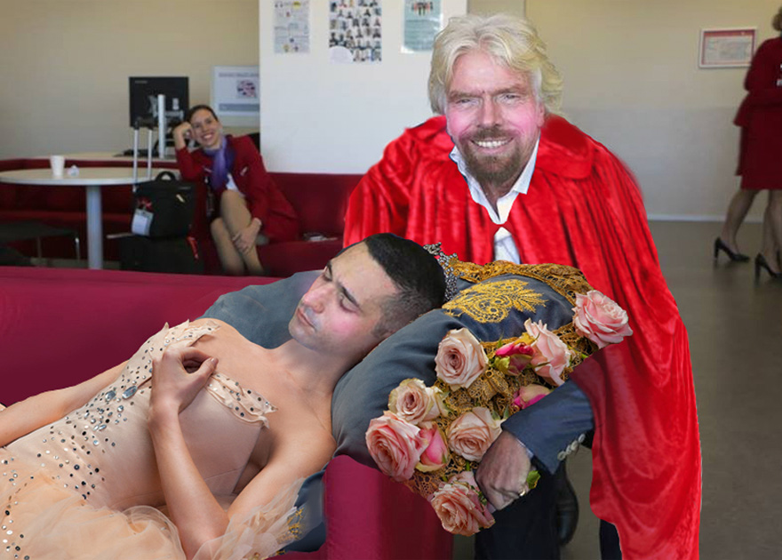 Μεγαλοστέλεχος της Virgin πιάνει εργαζόμενό του στον ύπνο και το photoshop πάει σύννεφο - Εικόνα 10