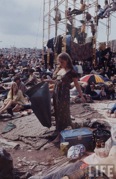 Μοναδικές εικόνες απο το Woodstock το 1969 - Εικόνα 1