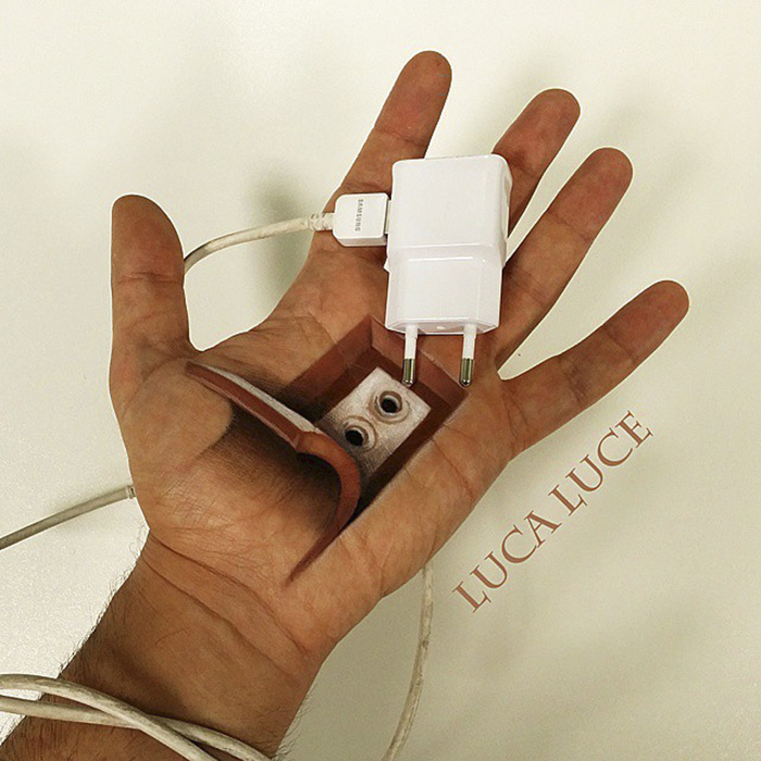 Μοναδικές τρισδιάστατες οφθαλμαπάτες στην παλάμη του χεριού του απο τον Luca Luce - Εικόνα 13