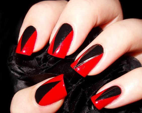 10 nail designs που δίνουν έμπνευση για να δεις το κόκκινο βερνίκι αλλιώς! - Εικόνα8