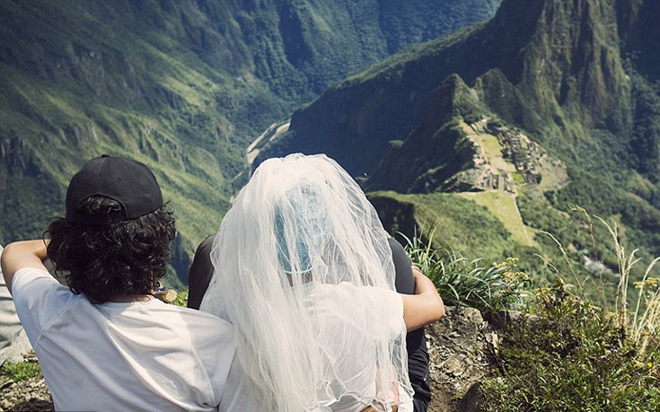 Οι νεόνυμφοι που γιορτάζουν το γάμο τους με 200 μέρες περιπέτειας σε 40 χώρες - Εικόνα 7
