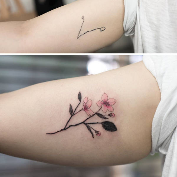 Όμορφα, λεπτεπίλεπτα τατουάζ απο έναν Κορεάτη καλλιτέχνη - Εικόνα 39