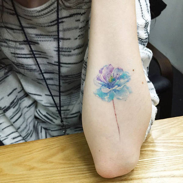 Όμορφα, λεπτεπίλεπτα τατουάζ απο έναν Κορεάτη καλλιτέχνη - Εικόνα 5