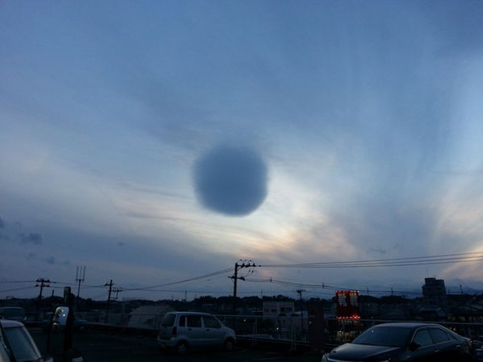 Παράξενο σφαιρικό σύννεφο στον ουρανό της Ιαπωνίας! - Εικόνα 3
