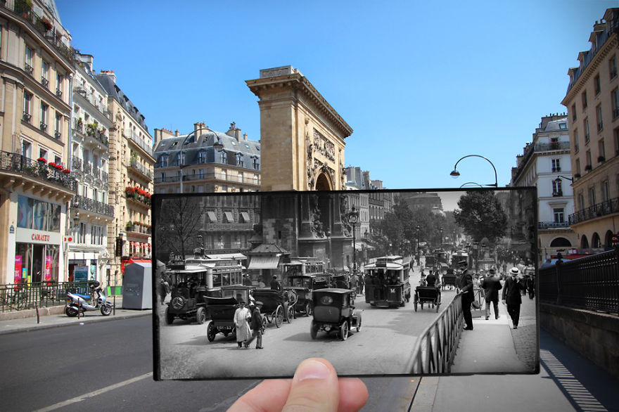 Συνδύασε παλιές και καινούργιες φωτογραφίες του Παρισιού και έφτιαξε ένα καταπληκτικό αποτέλεσμα! - Εικόνα 16