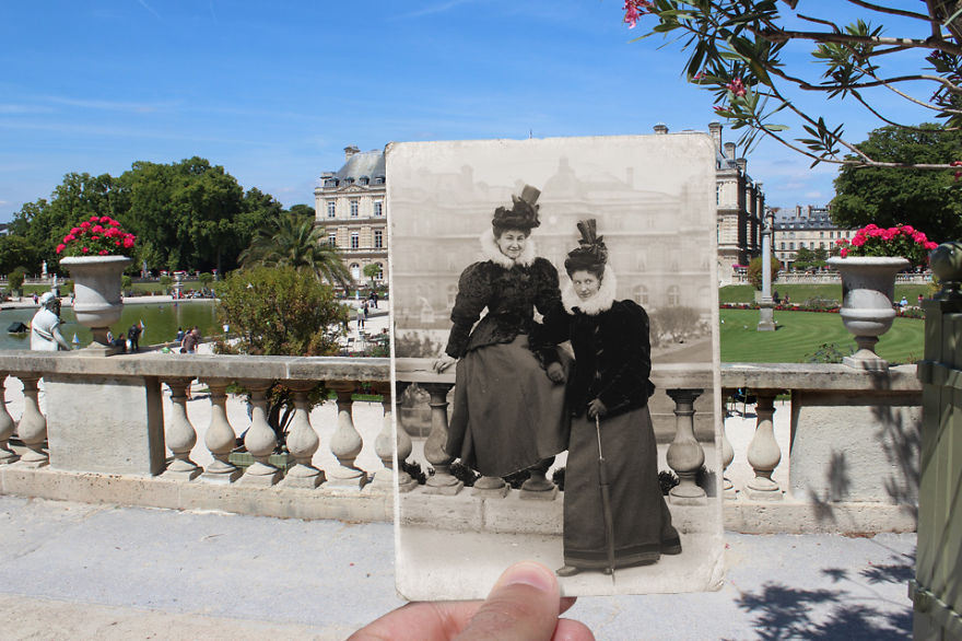 Συνδύασε παλιές και καινούργιες φωτογραφίες του Παρισιού και έφτιαξε ένα καταπληκτικό αποτέλεσμα! - Εικόνα 5