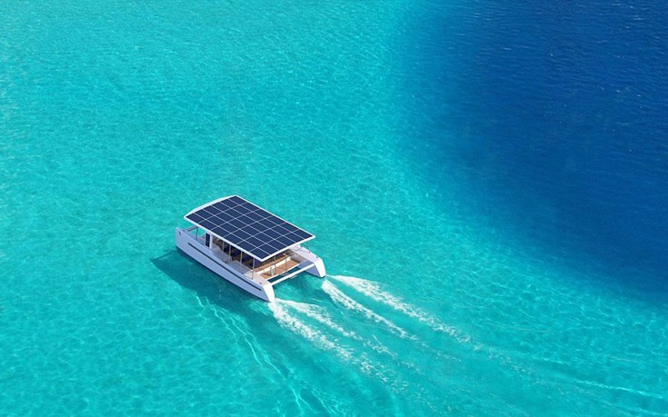 Το σκάφος των 500.000 ευρώ που θα κινείται με ηλιακή ενέργεια - Εικόνα 1
