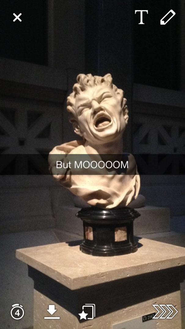 Snapchat στα μουσεία που θα σας κάνουν να πέσετε απο τα γέλια - Εικόνα 10