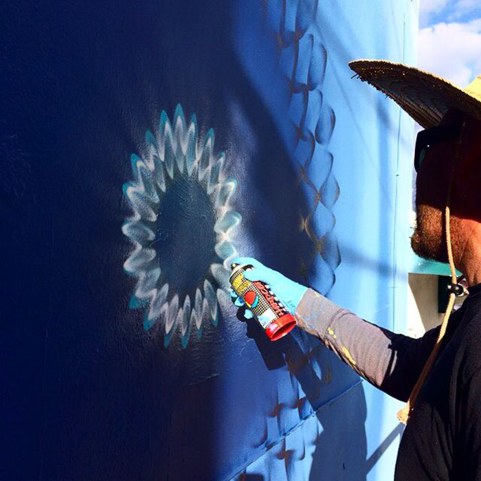 Ο street artist Hoxxoh γεμίζει το Miami καλειδοσκοπικά graffiti murals - Εικόνα 3
