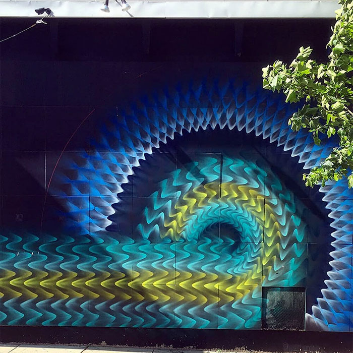 Ο street artist Hoxxoh γεμίζει το Miami καλειδοσκοπικά graffiti murals - Εικόνα 6