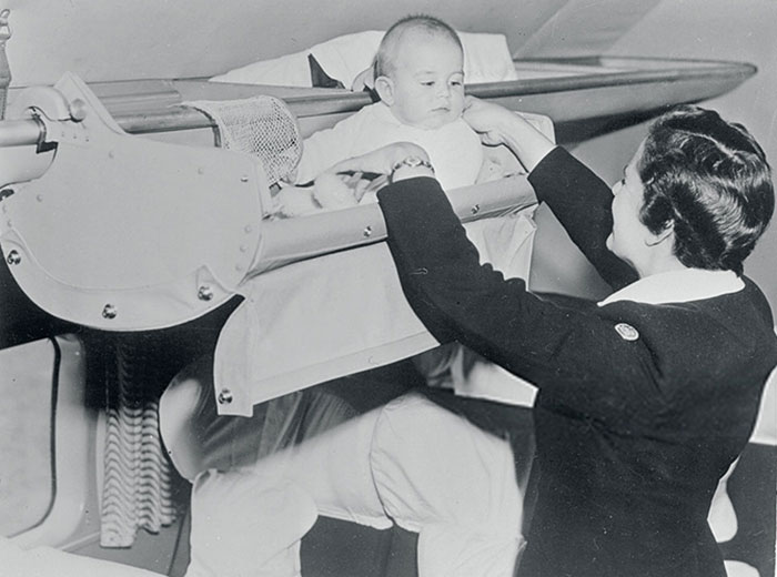 Πώς ταξίδευαν τα μωρά στο αεροπλάνο το 1950; - Εικόνα 1