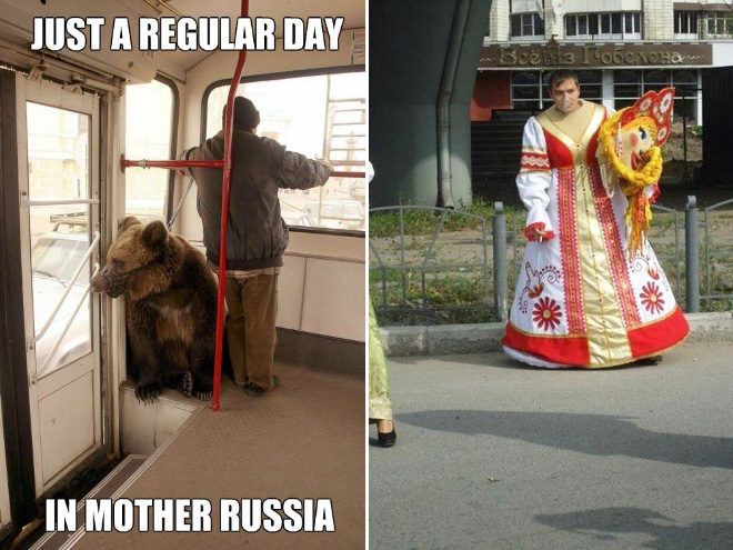 Μια τυπική μέρα στη Ρωσία... - Εικόνα 2