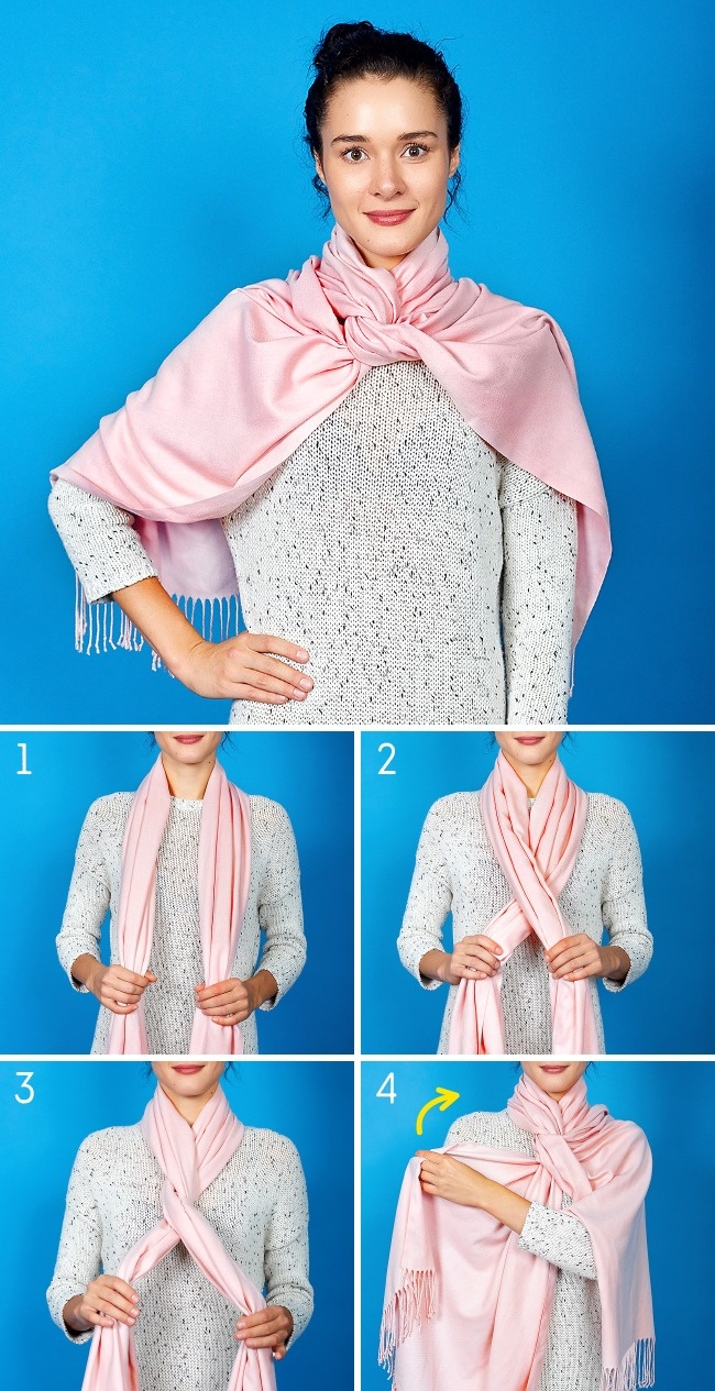 9 τρόποι να φορέσετε το αγαπημένο σας φουλάρι - Εικόνα 1