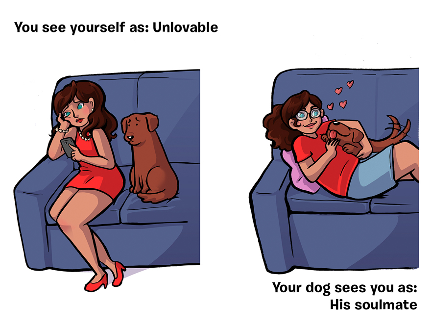 Πώς βλέπεις τον Εαυτό σου vs Πώς σε βλέπει ο σκύλος σου - Εικόνα 1