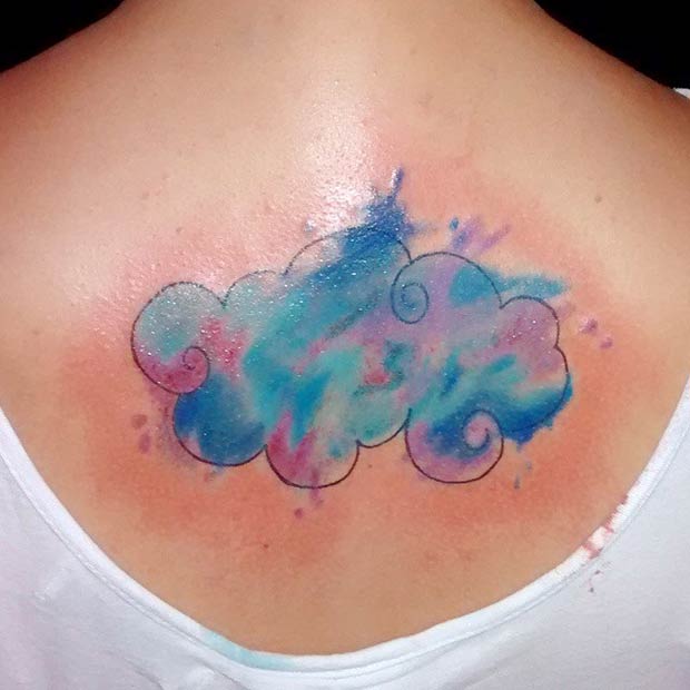 Χαριτωμένα μικρά tattoo με συννεφάκια!! - Εικόνα 2