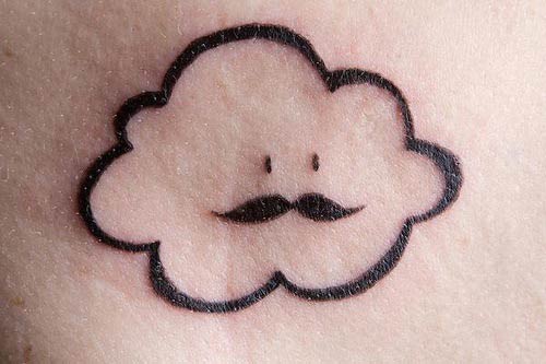 Χαριτωμένα μικρά tattoo με συννεφάκια!! - Εικόνα 6