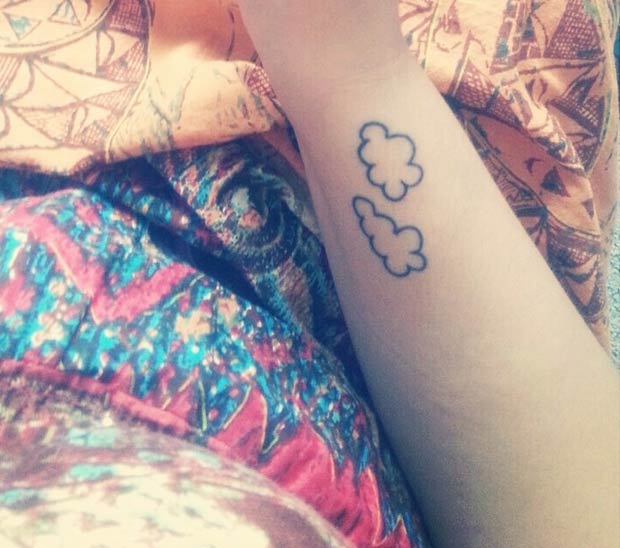 Χαριτωμένα μικρά tattoo με συννεφάκια!! - Εικόνα 7