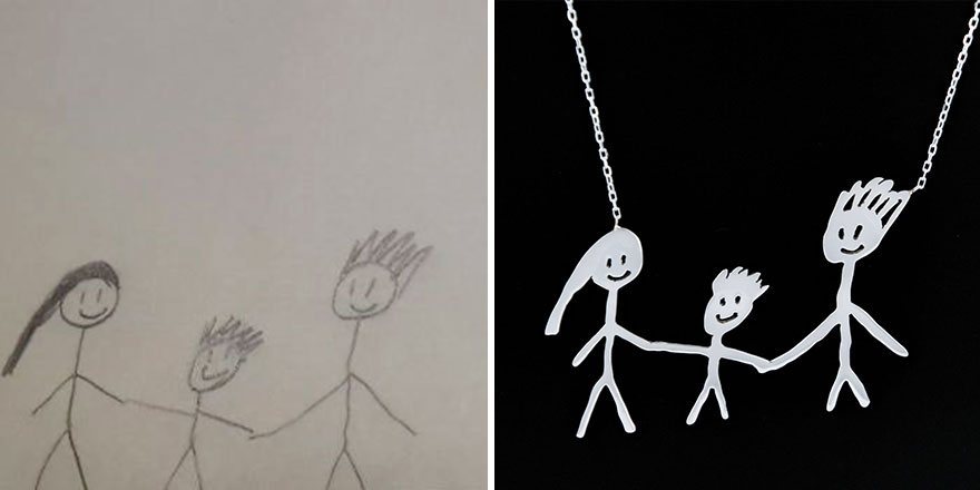 Οι ζωγραφιές των παιδιών σας γίνονται κοσμήματα μόνο για εσάς - Εικόνα 12