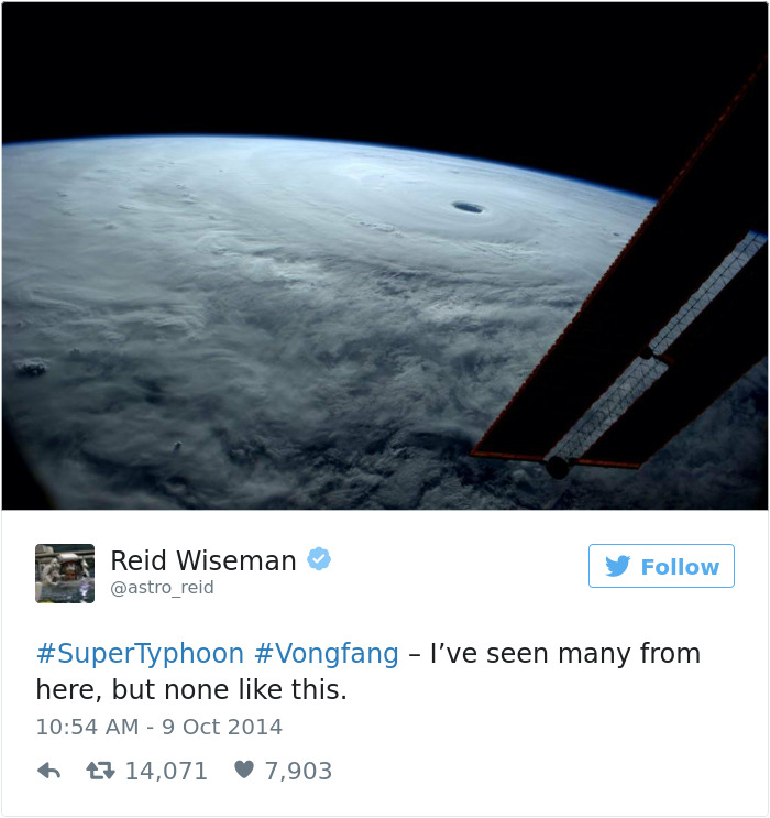 Τα tweets των αστροναυτών από το διάστημα δείχνουν ότι είναι η καλύτερη δουλειά στον κόσμο - Εικόνα 16