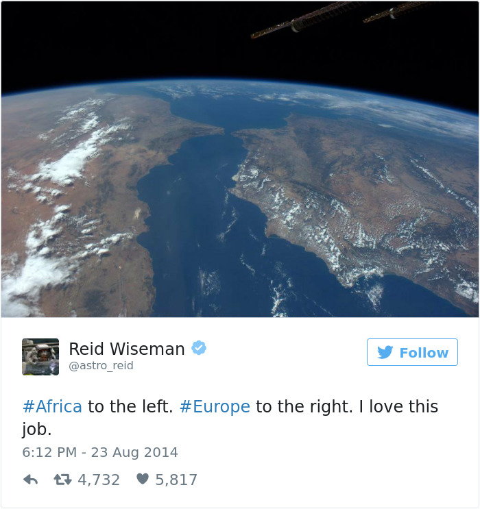 Τα tweets των αστροναυτών από το διάστημα δείχνουν ότι είναι η καλύτερη δουλειά στον κόσμο - Εικόνα 19