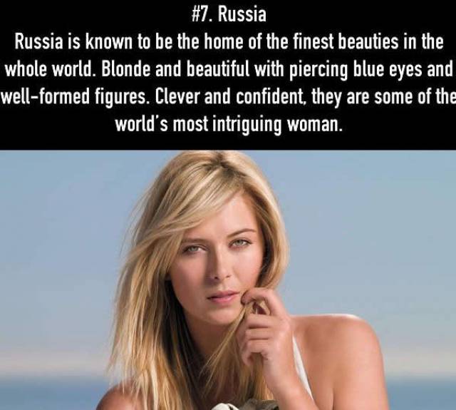 Οι χώρες στις οποίες ζουν οι ομορφότερες γυναίκες του κόσμου - Εικόνα 18
