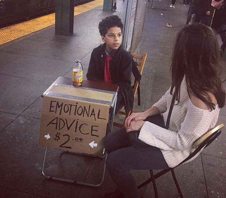 Ο 11χρονος ψυχολόγος της Νέας Υόρκης που δίνει συμβουλές για 2 δολάρια - Εικόνα 1