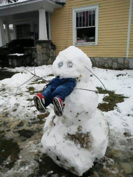 Ακόμη και ένας χιονάνθρωπος μπορεί να γίνει έργο τέχνης - Εικόνα 25