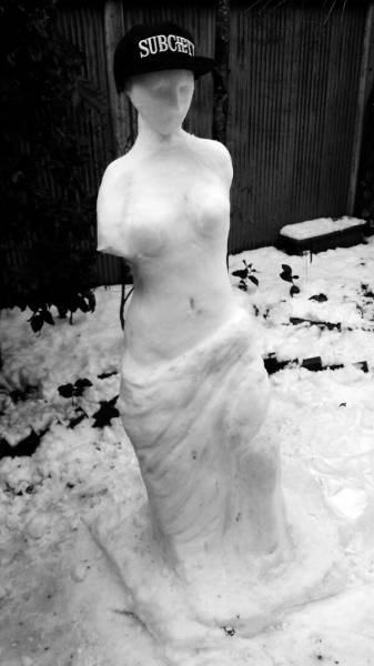 Ακόμη και ένας χιονάνθρωπος μπορεί να γίνει έργο τέχνης - Εικόνα 27