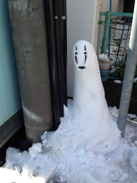 Ακόμη και ένας χιονάνθρωπος μπορεί να γίνει έργο τέχνης - Εικόνα 32