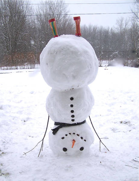 Ακόμη και ένας χιονάνθρωπος μπορεί να γίνει έργο τέχνης - Εικόνα 33