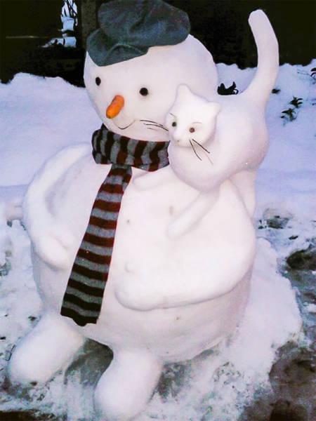 Ακόμη και ένας χιονάνθρωπος μπορεί να γίνει έργο τέχνης - Εικόνα 36