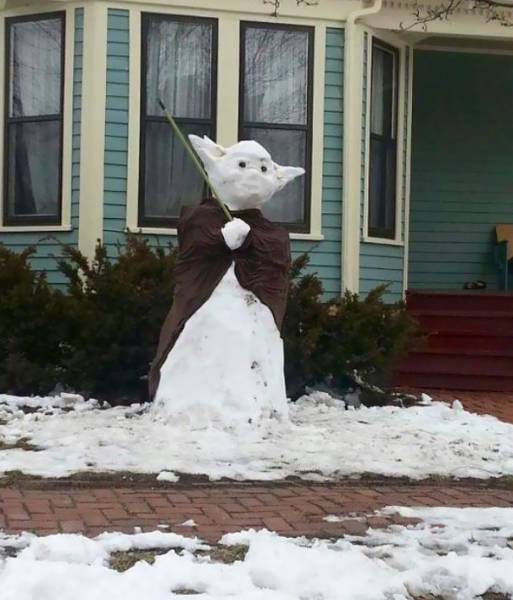 Ακόμη και ένας χιονάνθρωπος μπορεί να γίνει έργο τέχνης - Εικόνα 38