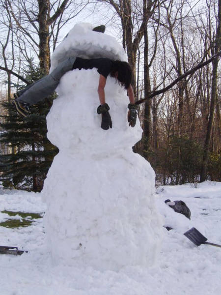 Ακόμη και ένας χιονάνθρωπος μπορεί να γίνει έργο τέχνης - Εικόνα 44