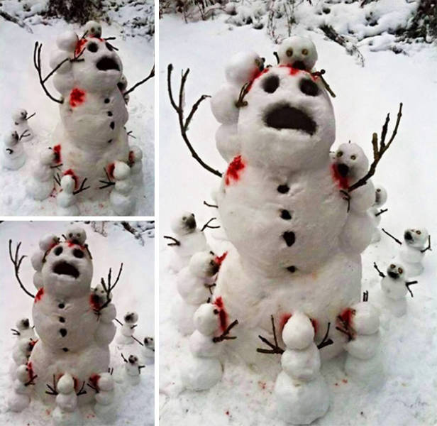 Ακόμη και ένας χιονάνθρωπος μπορεί να γίνει έργο τέχνης - Εικόνα 45