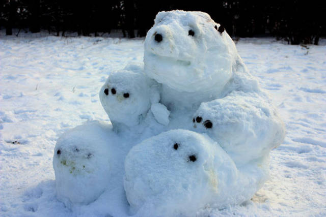 Ακόμη και ένας χιονάνθρωπος μπορεί να γίνει έργο τέχνης - Εικόνα 48