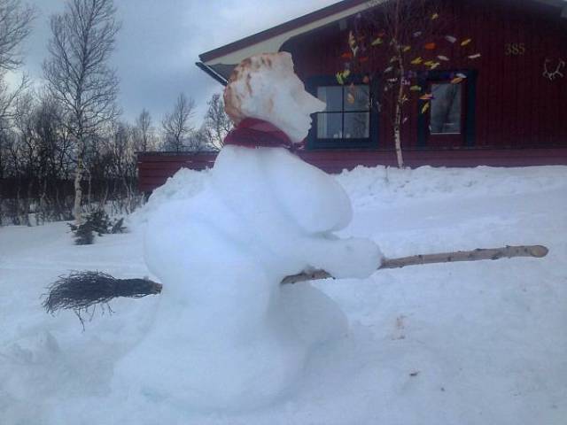 Ακόμη και ένας χιονάνθρωπος μπορεί να γίνει έργο τέχνης - Εικόνα 62