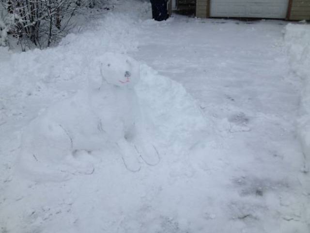 Ακόμη και ένας χιονάνθρωπος μπορεί να γίνει έργο τέχνης - Εικόνα 64
