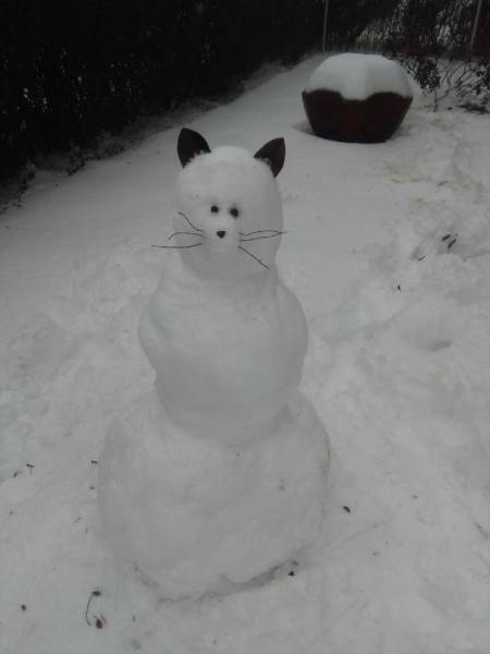 Ακόμη και ένας χιονάνθρωπος μπορεί να γίνει έργο τέχνης - Εικόνα 67