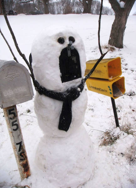 Ακόμη και ένας χιονάνθρωπος μπορεί να γίνει έργο τέχνης - Εικόνα 9