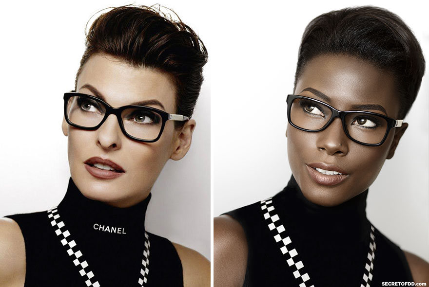 Μαύρο μοντέλο αναδημιουργεί διάσημες εκστρατείες μόδας για να τονίσει την έλλειψη πολυμορφίας στη βιομηχανία της μόδας - Εικόνα 1