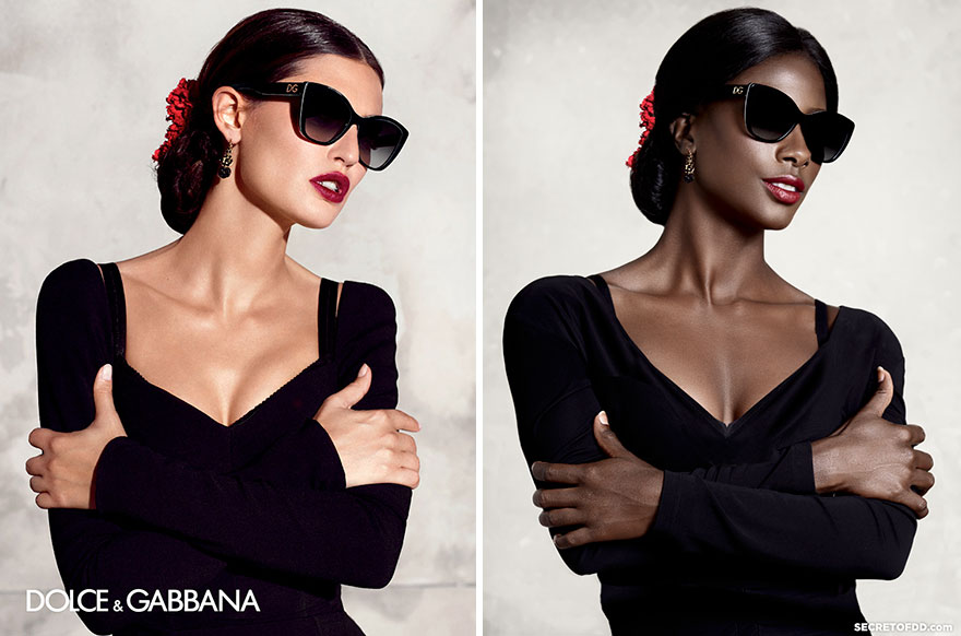 Μαύρο μοντέλο αναδημιουργεί διάσημες εκστρατείες μόδας για να τονίσει την έλλειψη πολυμορφίας στη βιομηχανία της μόδας - Εικόνα 16