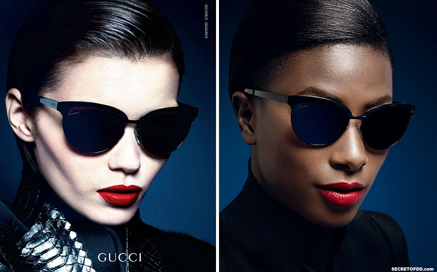 Μαύρο μοντέλο αναδημιουργεί διάσημες εκστρατείες μόδας για να τονίσει την έλλειψη πολυμορφίας στη βιομηχανία της μόδας - Εικόνα 22