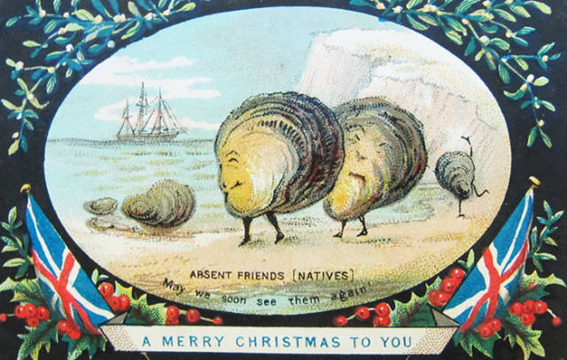 Παράξενες και ανατριχιαστικές βικτοριανές Χριστουγεννιάτικες κάρτες - Εικόνα 10