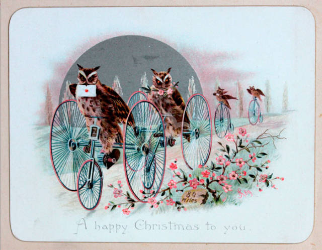 Παράξενες και ανατριχιαστικές βικτοριανές Χριστουγεννιάτικες κάρτες - Εικόνα 12