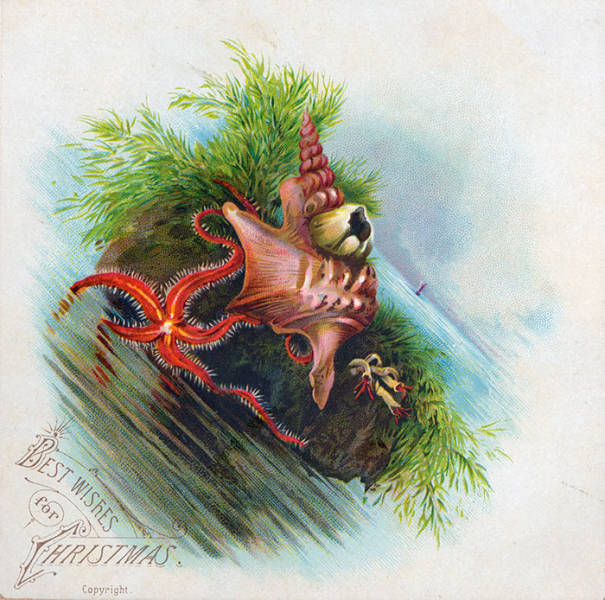 Παράξενες και ανατριχιαστικές βικτοριανές Χριστουγεννιάτικες κάρτες - Εικόνα 13