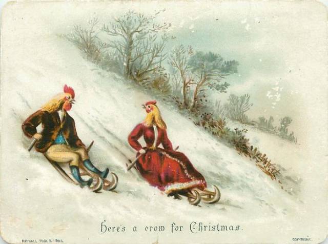 Παράξενες και ανατριχιαστικές βικτοριανές Χριστουγεννιάτικες κάρτες - Εικόνα 31